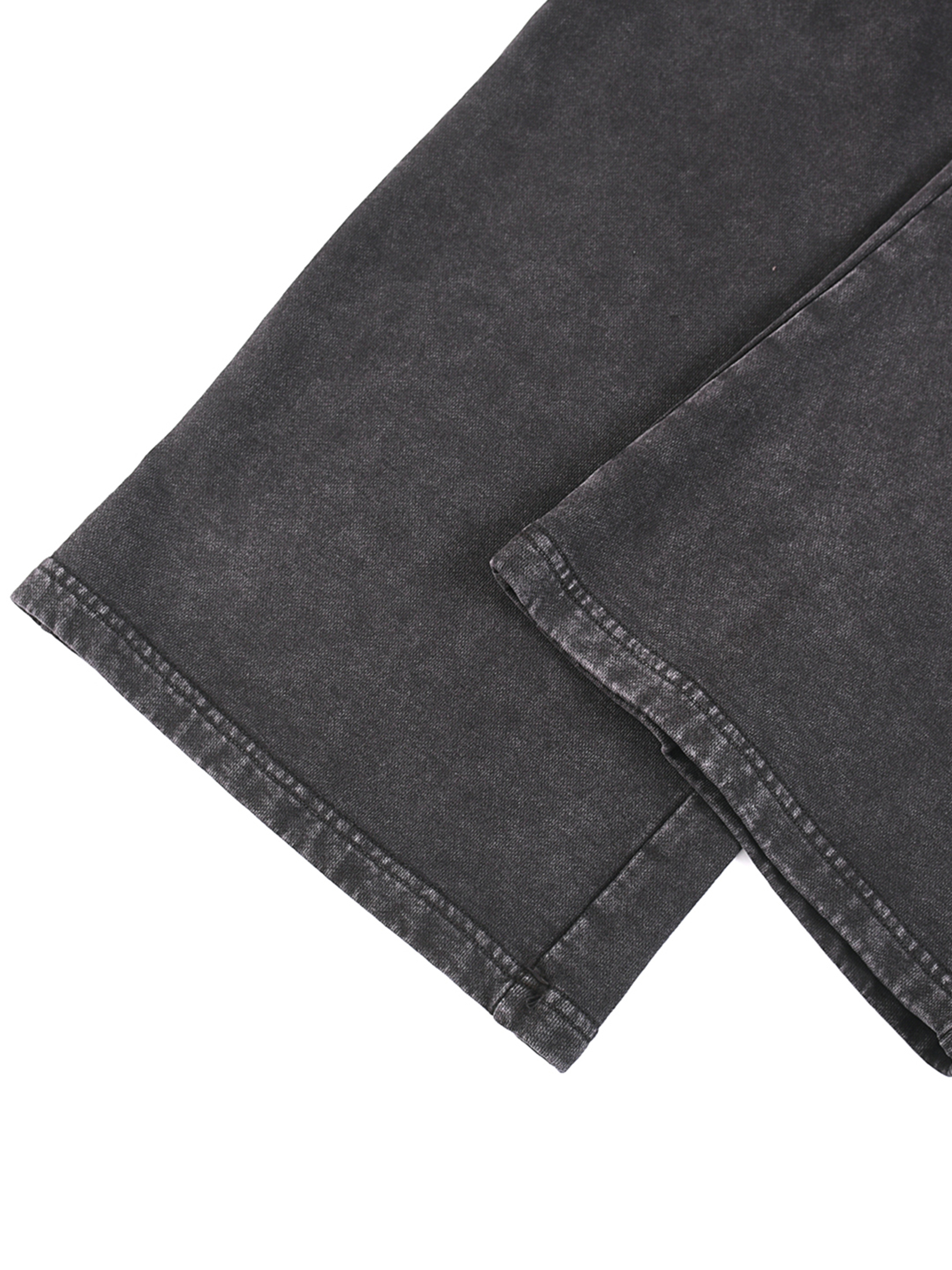 Snow Washed Straight Leg Pants