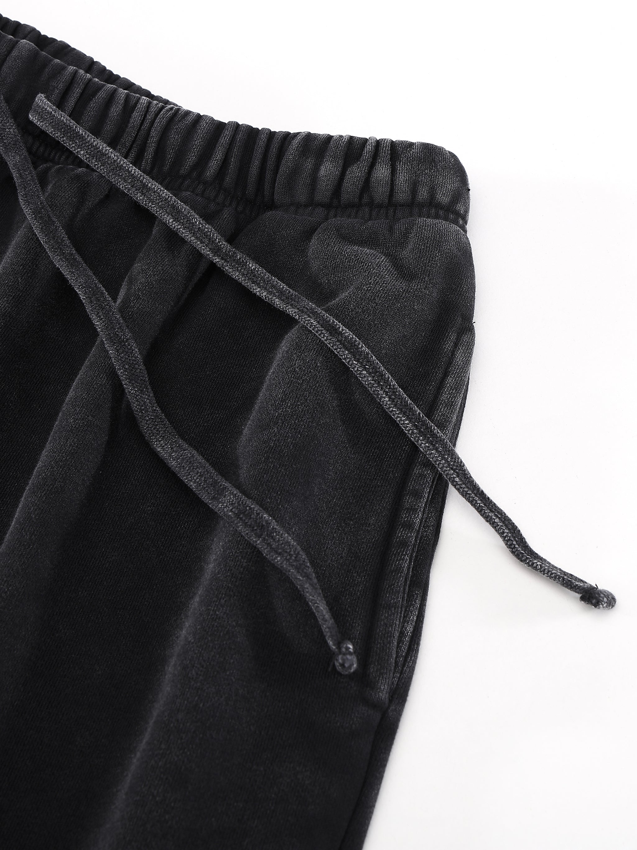 Vintage Washed Tiger Stripes Short Pants