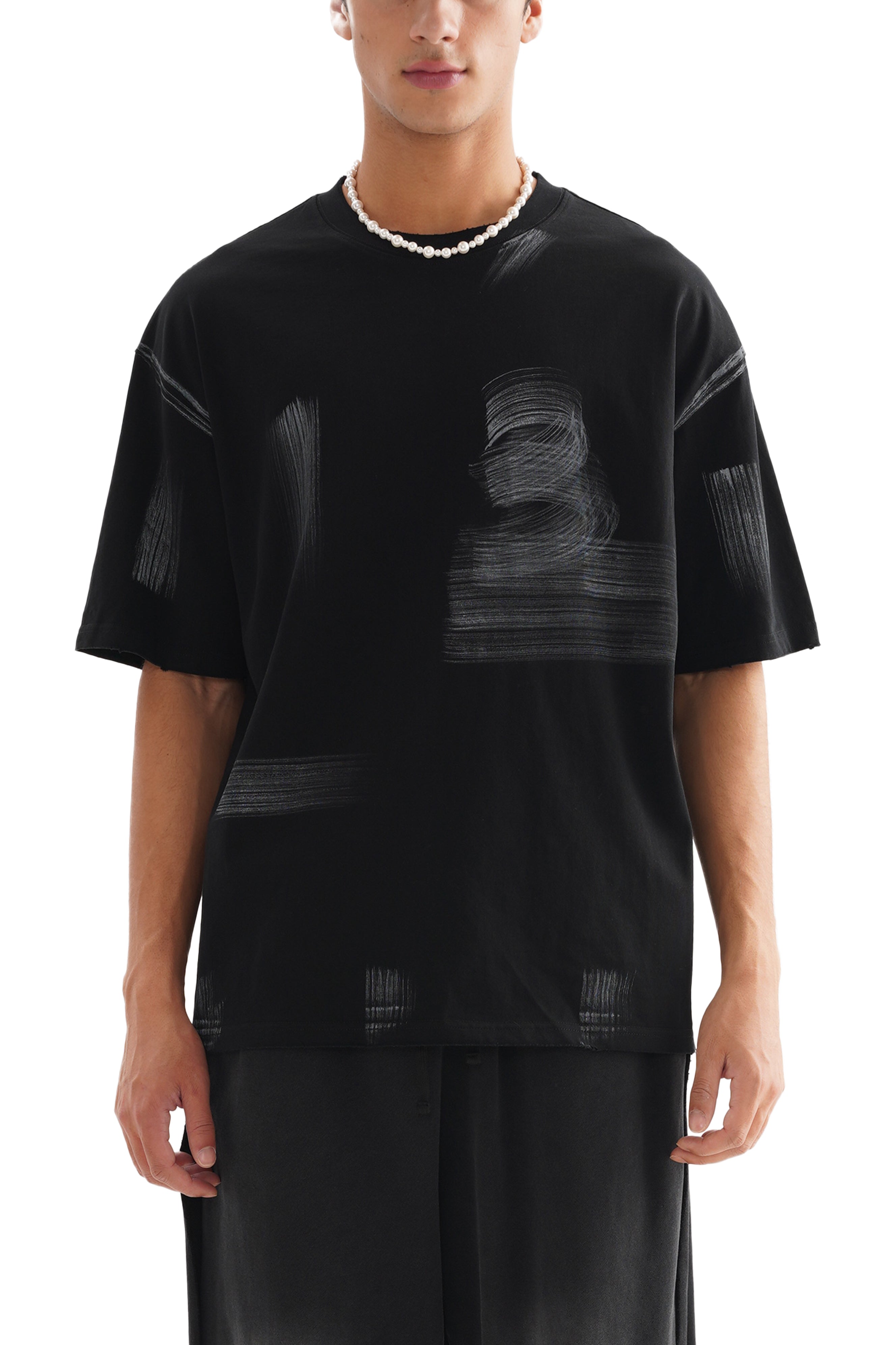 Hand Brushed Cotton T-Shirt