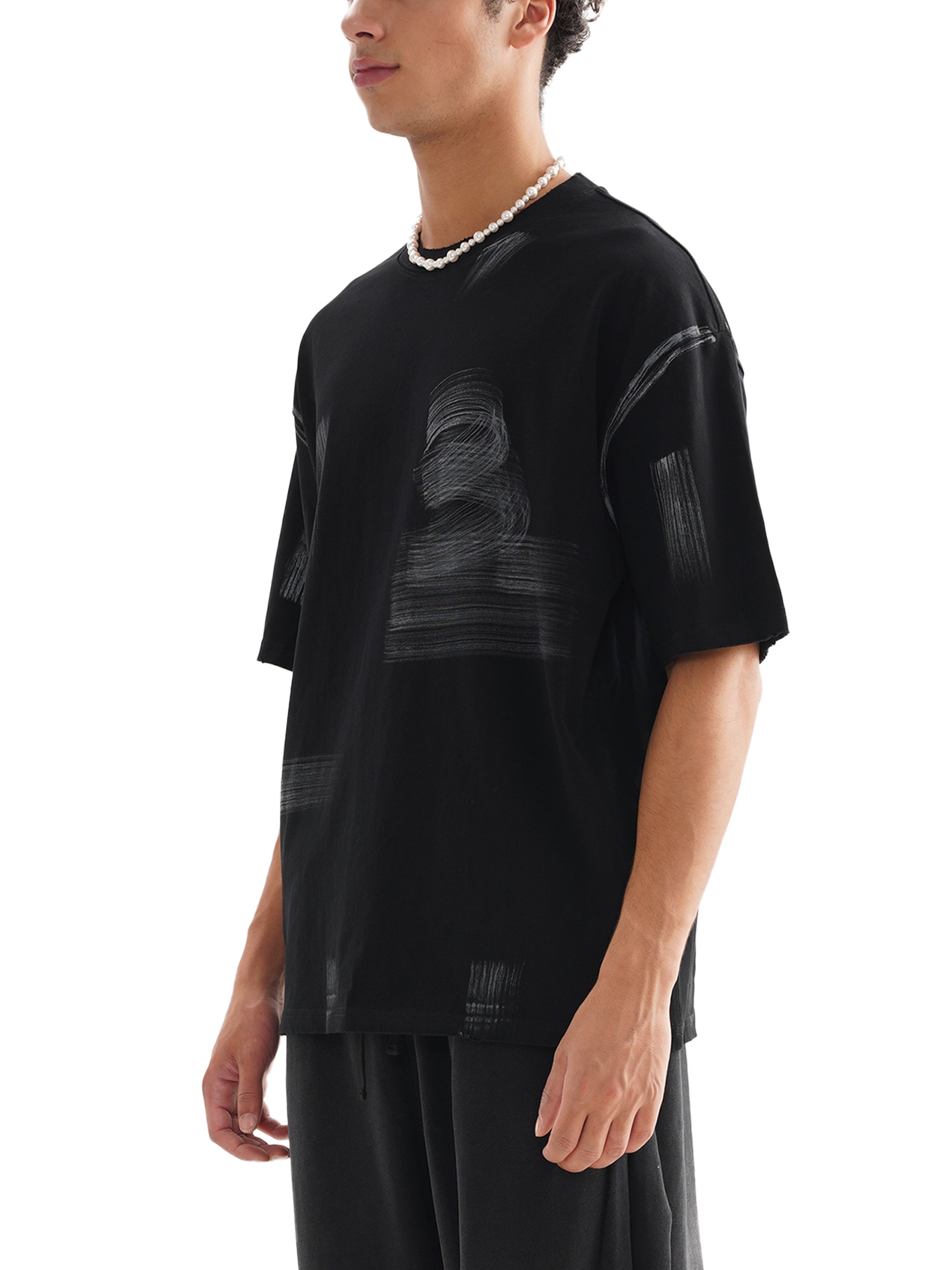 Hand Brushed Cotton T-Shirt