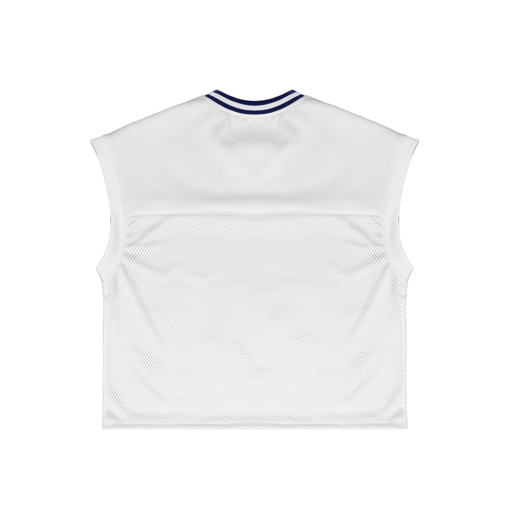 Loose Sleeveless Mesh T-Shirt