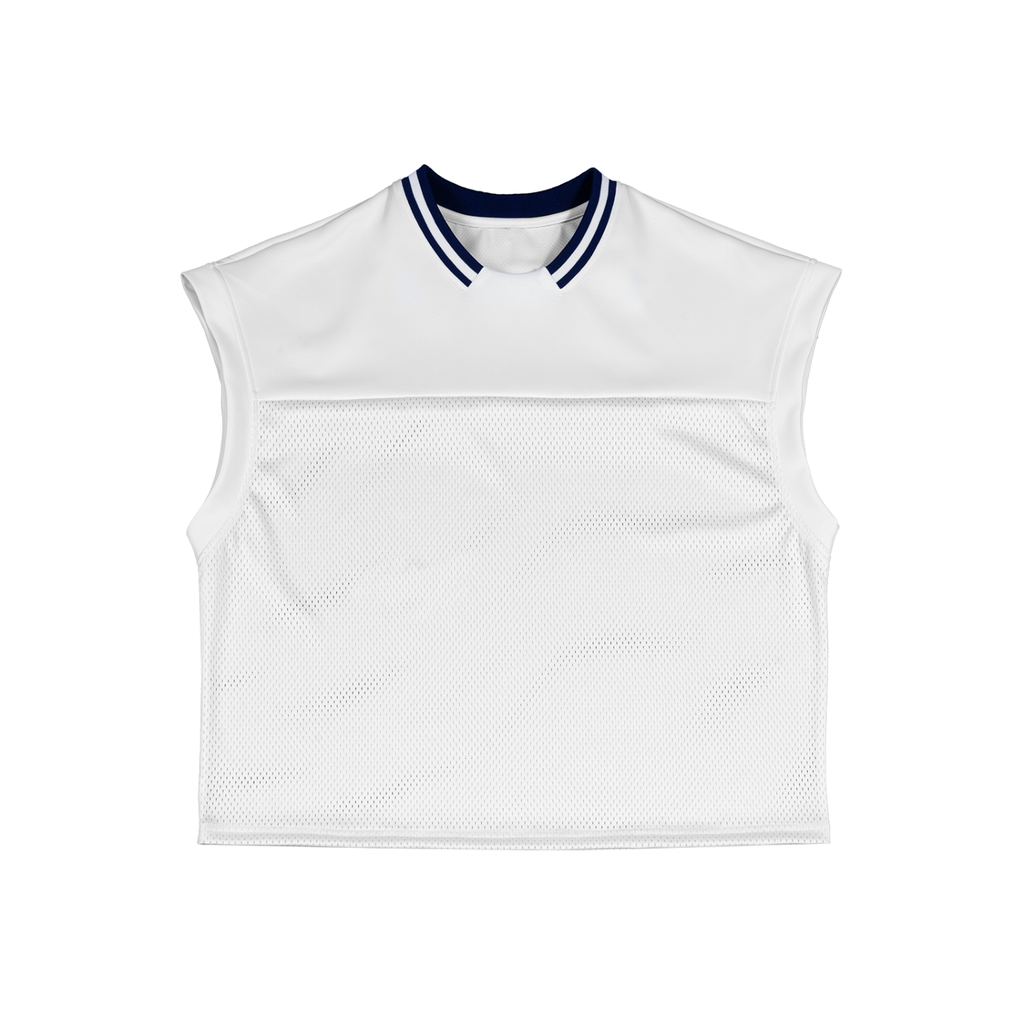 Loose Sleeveless Mesh T-Shirt