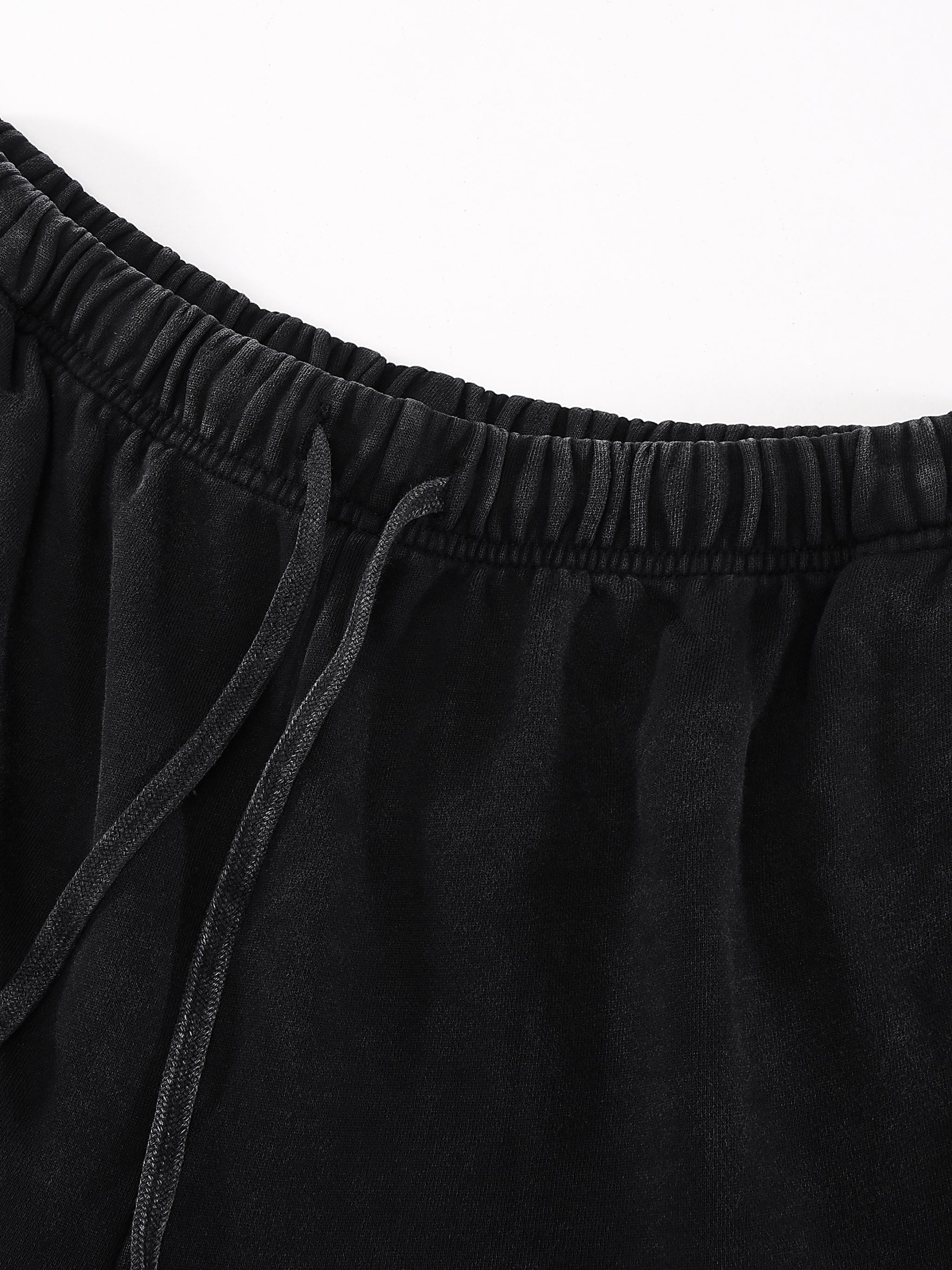 Vintage Washed Tiger Stripes Short Pants