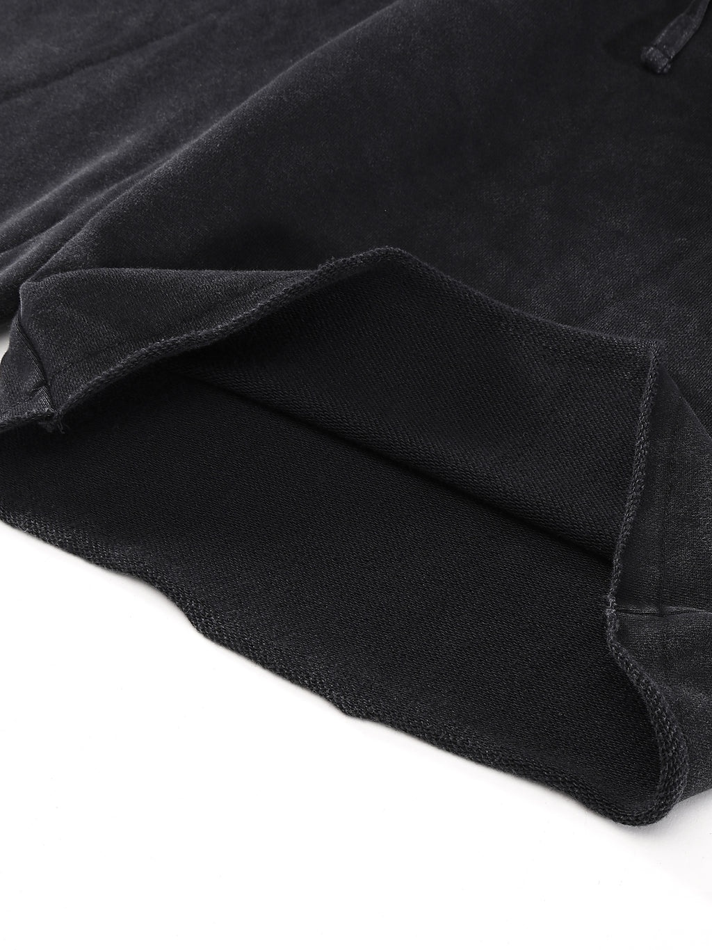 Vintage Washed Tiger Stripes Short Pants