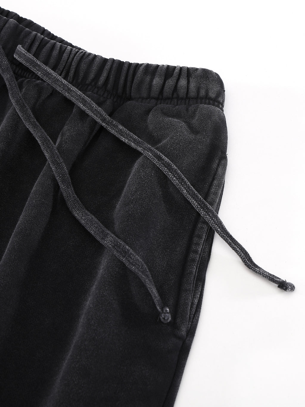 Vintage Washed Tiger Stripes Short Pants