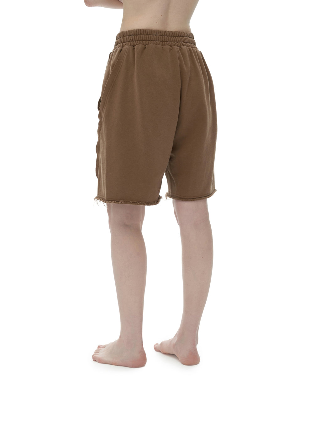 Vintage Washed Tiger Stripes Short Pants