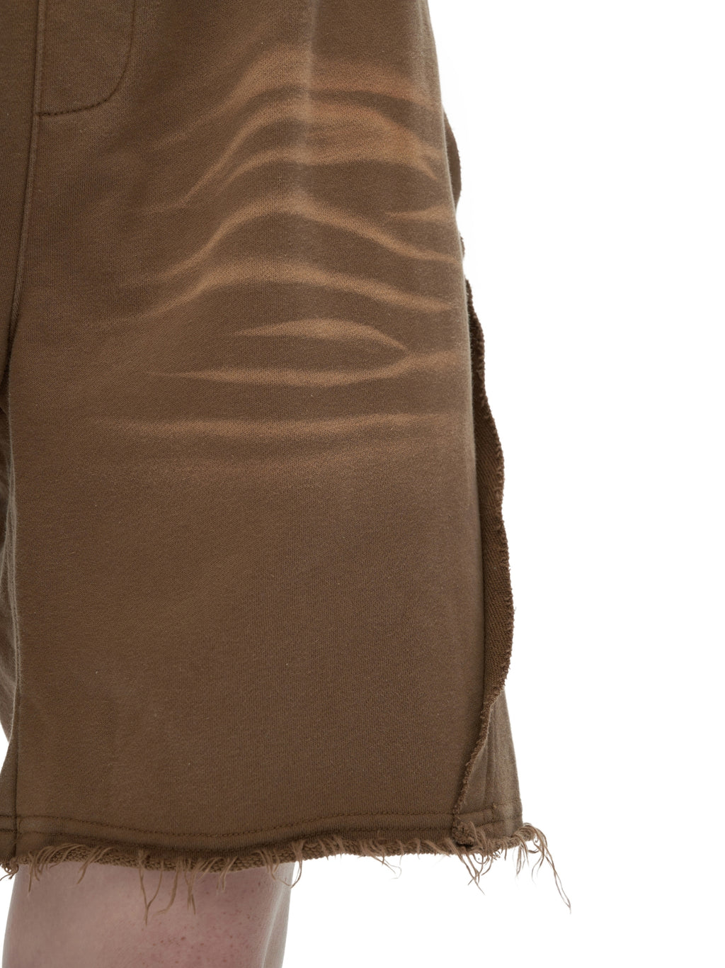 Vintage Washed Tiger Stripes Short Pants