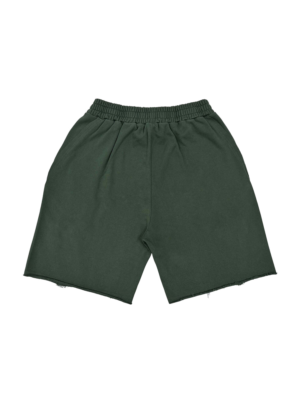 Vintage Washed Tiger Stripes Short Pants