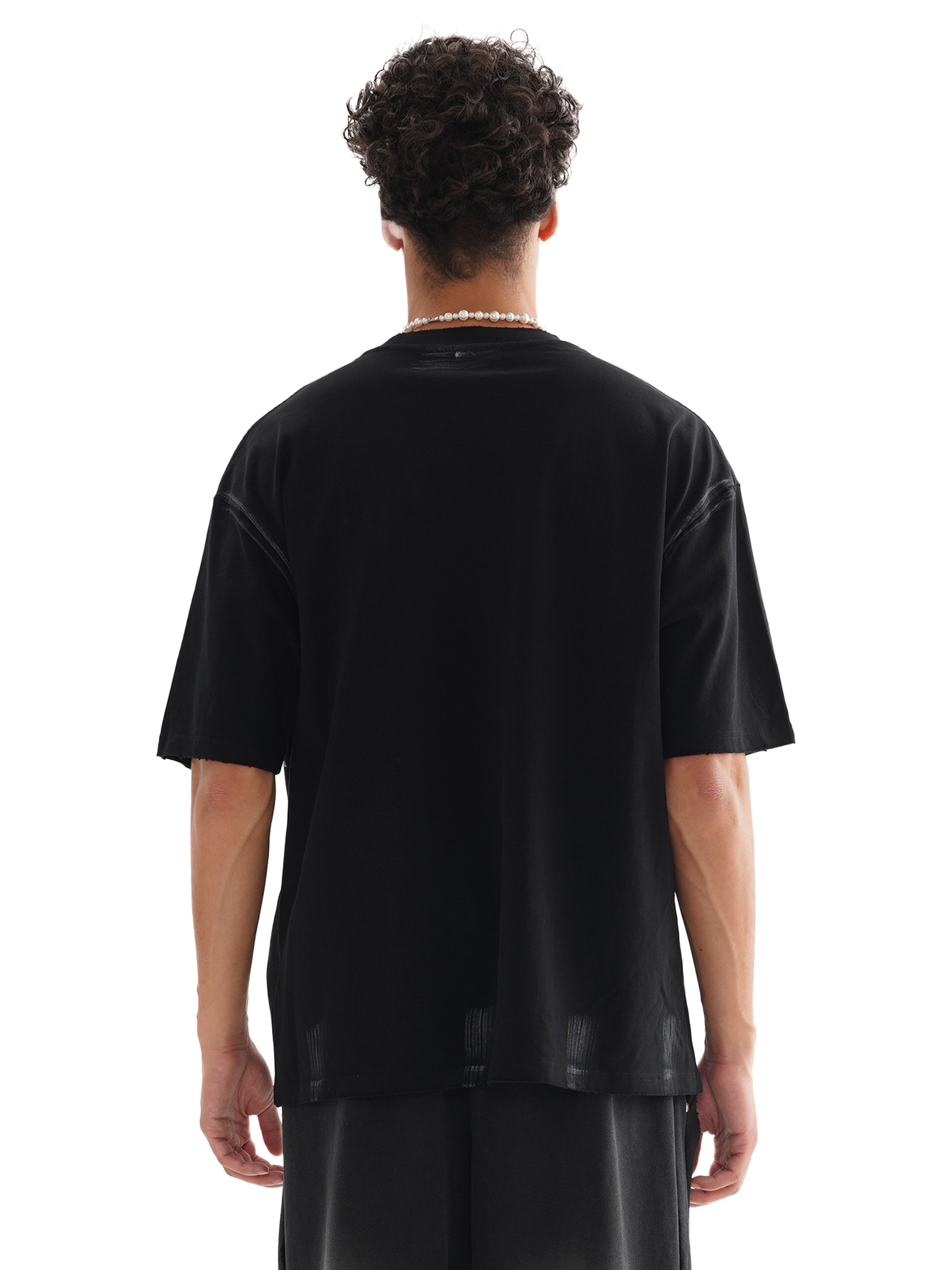 Hand Brushed Cotton T-Shirt