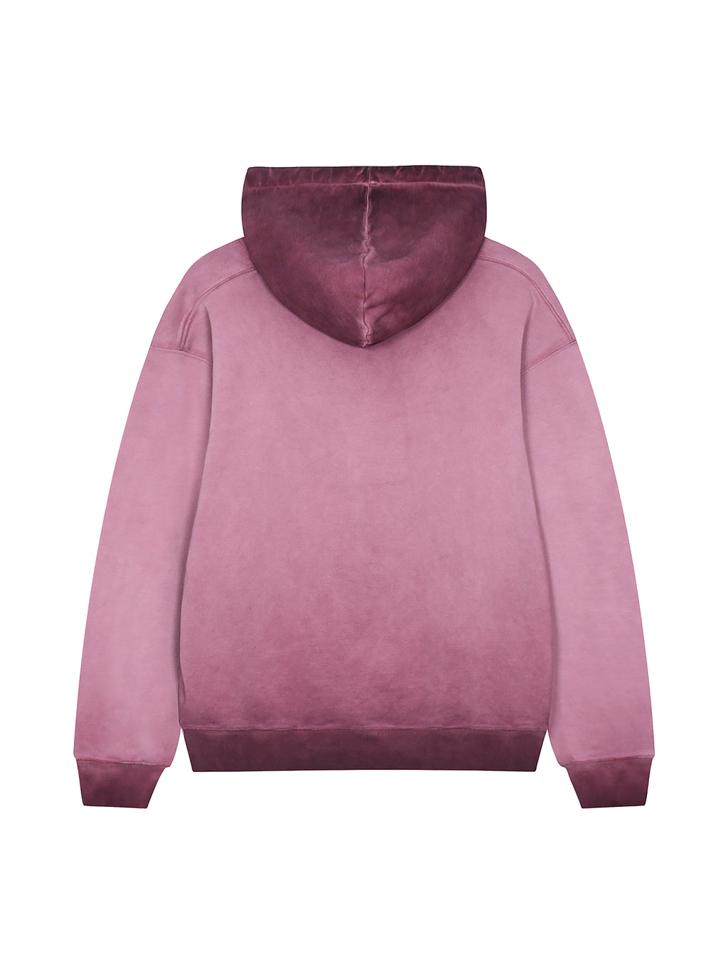 Ombre Stone Washed Colorpointed Hoodie