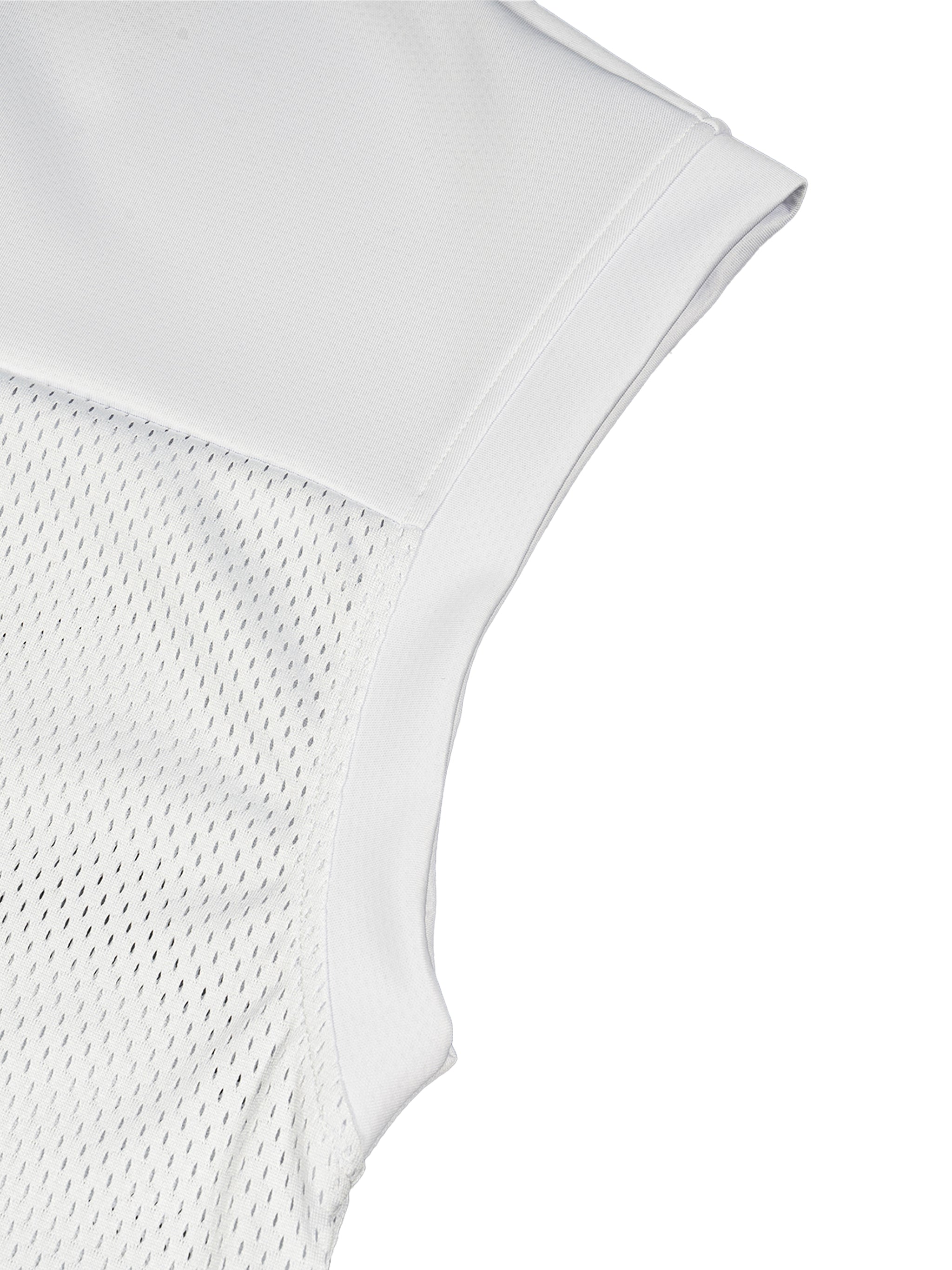 Loose Sleeveless Mesh T-Shirt